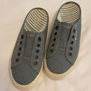 Taos Footwear EZ-Soul Blue Slip-On Sneakers